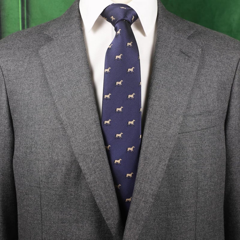 MENDEPOT Animal Pattern Necktie With Gift Box Sea Animal Pattern Tie Father's Day Birthday Gift Tie - Image 3